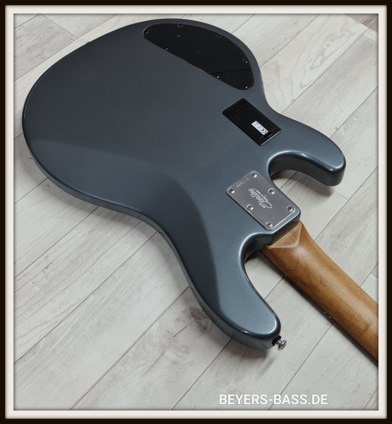 Sterling by Music Man StingRay Ray34 HH, Charcoal Frost
